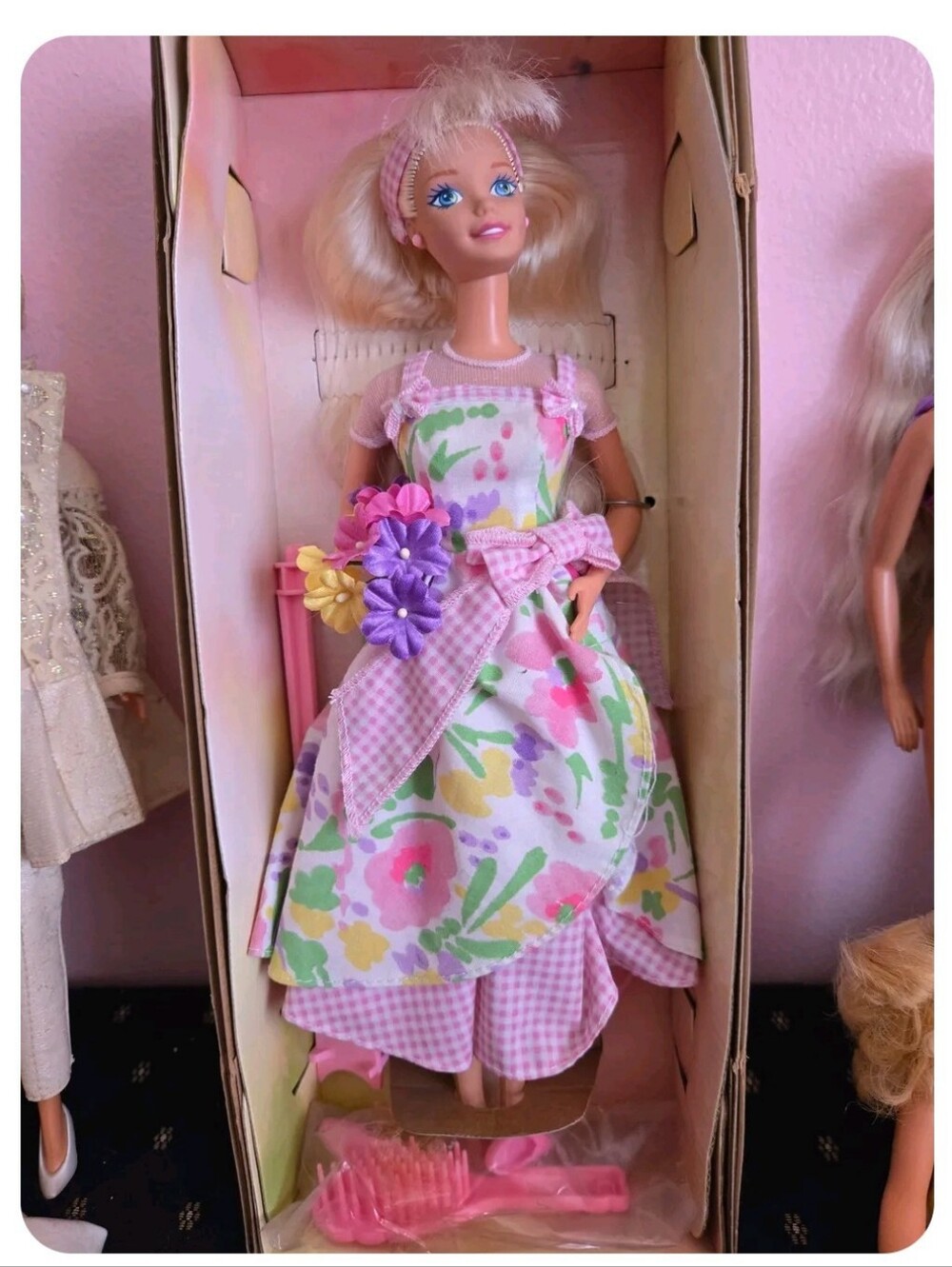 Vintage Spring Petals Barbie